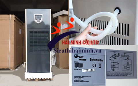 Đặc điểm của máy hút ẩm công nghiệp Fujie HM-1800DN