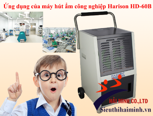 Ứng dụng của máy hút ẩm công nghiệp Harison HD-60B