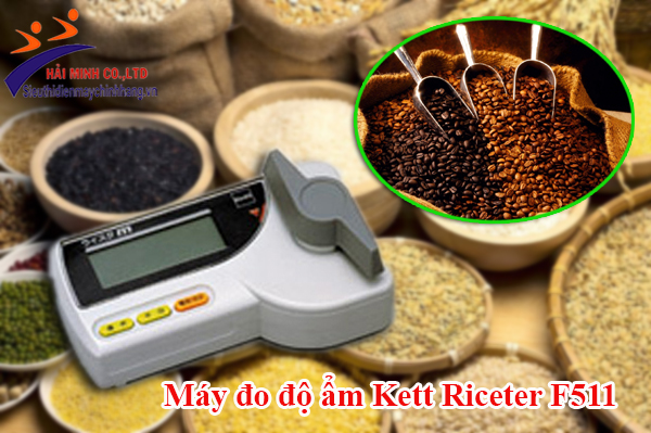 Máy đo độ ẩm cà phê cầm tay Kett Riceter F511