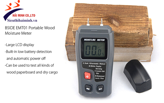 Máy đo độ ẩm của gỗ được nhiều người lựa chọn trong xây dựng
