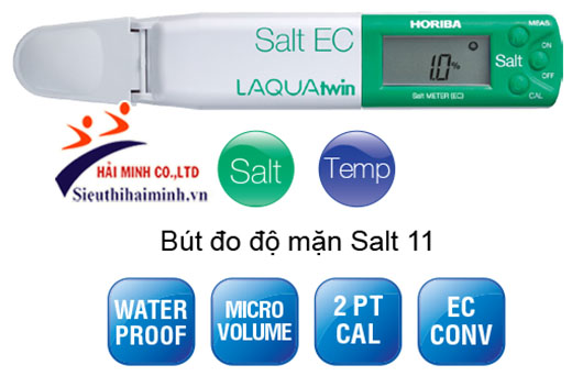 Bút đo độ mặn Horiba Salt11