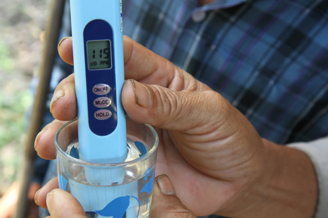 máy đo độ mặn của nước