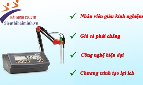 Máy đo độ pH giá rẻ tại Siêu thị Hải Minh