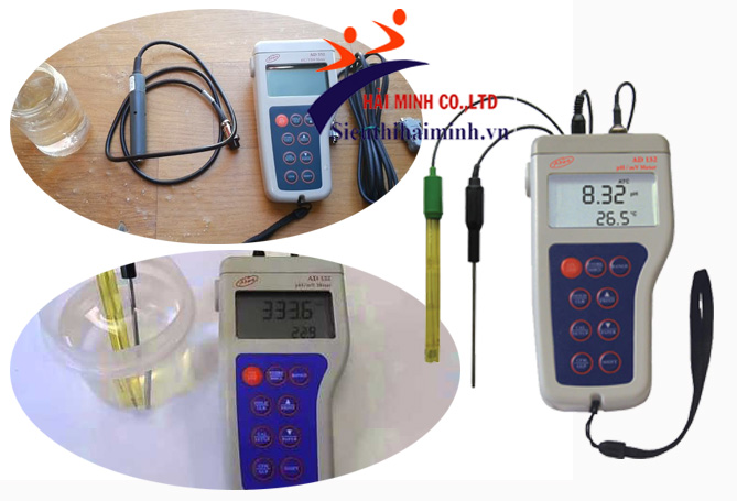 Máy đo pH – ORP – Nhiệt độ cầm tay Adwa AD132