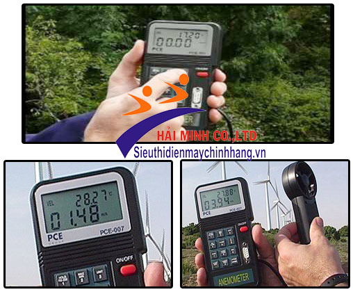 máy đo lưu lượng gió pce-007