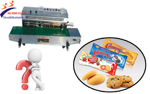 Nên mua máy hàn miệng túi nào cho công nghiệp bánh kẹo?