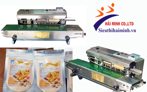 Sử dụng máy hàn miệng túi liên tục cho năng suất cao