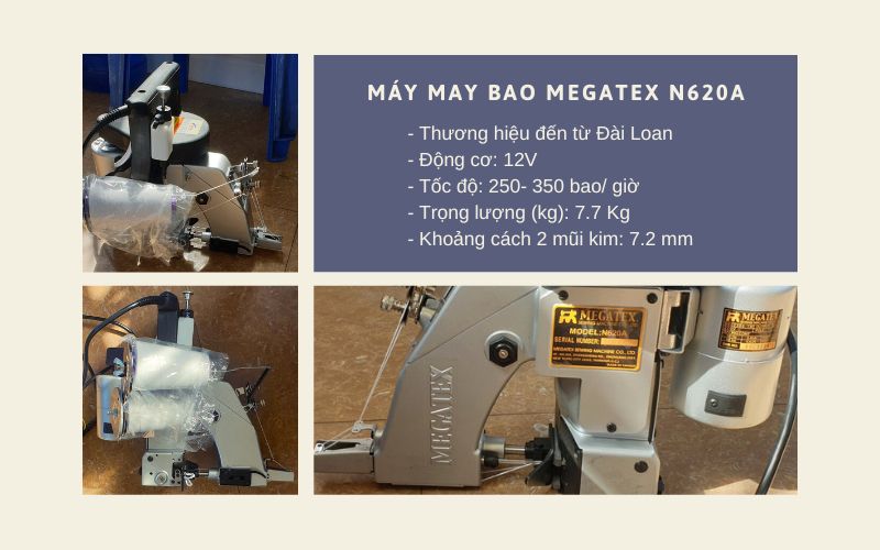 Tổng quan về máy may bao Megatex N620A