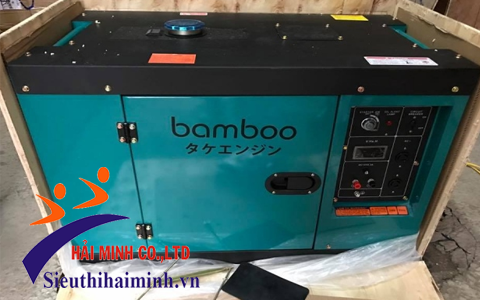 Nguyên hộp chiếc máy phát điện chạy dầu Diesel Bamboo 8800 (7KW) 
