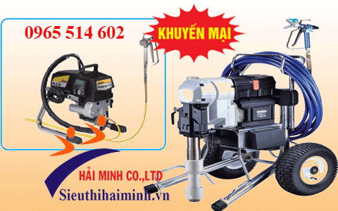 Hải Minh là đơn vị phân phối máy phun sơn giá rẻ, chất lượng hàng đầu Việt Nam