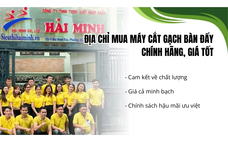 Địa chỉ mua máy cắt gạch bàn đẩy chính hãng, giá tốt