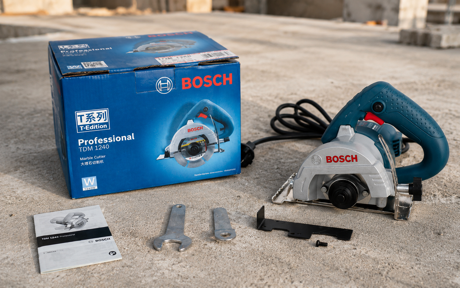 Cách sử dụng máy cắt gạch cầm tay Bosch Cách sử dụng máy cắt gạch cầm tay Bosch