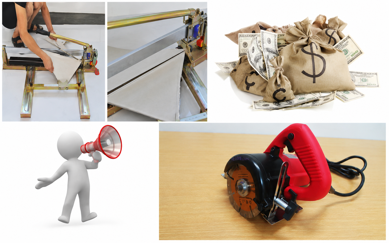 Máy cắt gạch cầm tay loại nào tốt, có thể cắt góc 45 độ? Top 2 máy