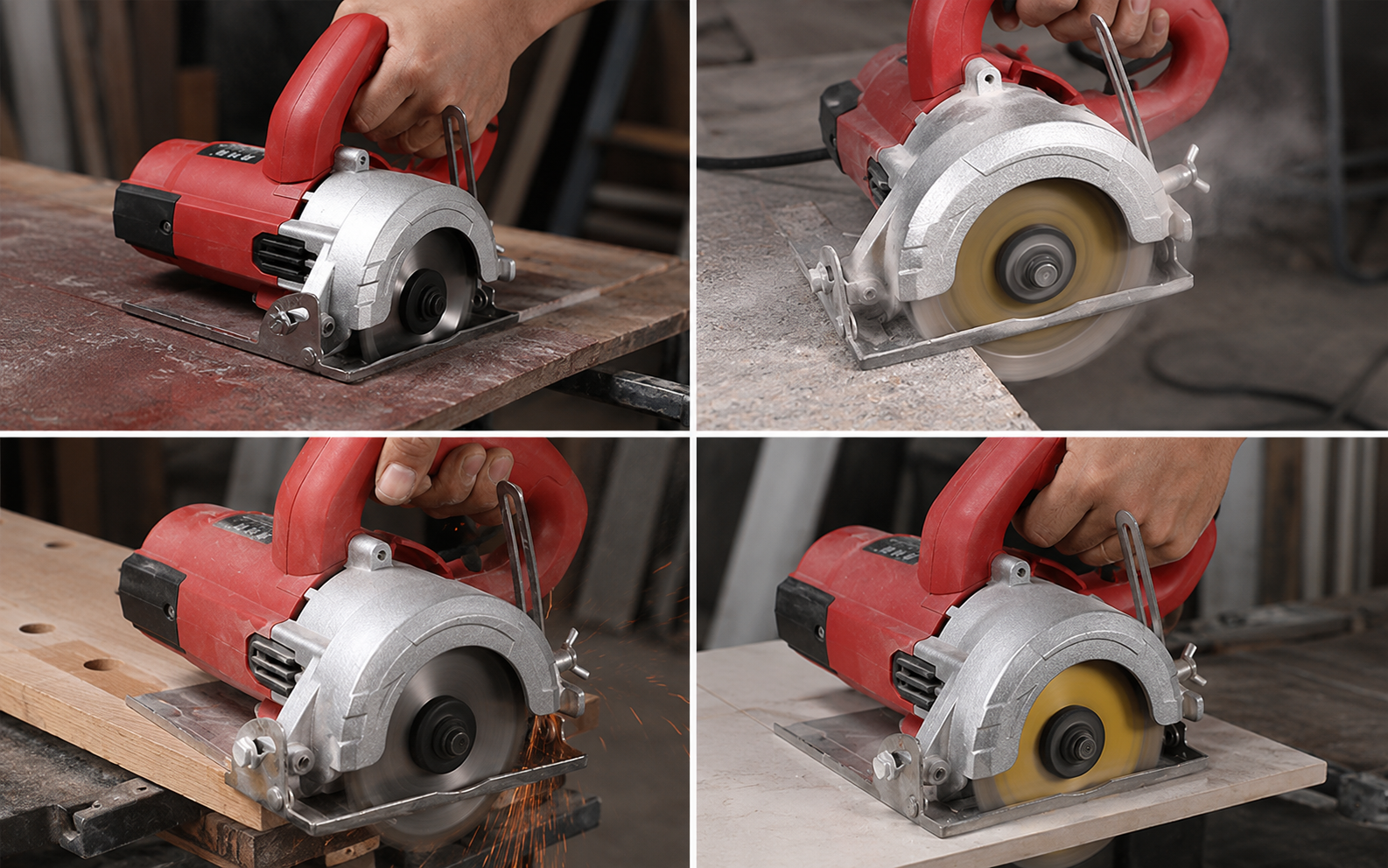 Máy cắt gạch cầm tay mang đến nhiều tiện ích
