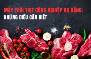 Máy thái thịt công nghiệp đa năng: Những điều cần biết