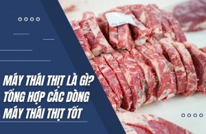 Máy thái thịt là gì? Tổng hợp các dòng máy thái thịt tốt