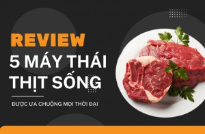 Review 5 Máy Thái Thịt Sống Được Ưa Chuộng Mọi Thời Đại