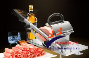 Máy thái thịt cầm tay Yamafuji HD150 cắt thịt siêu đẹp và nhanh