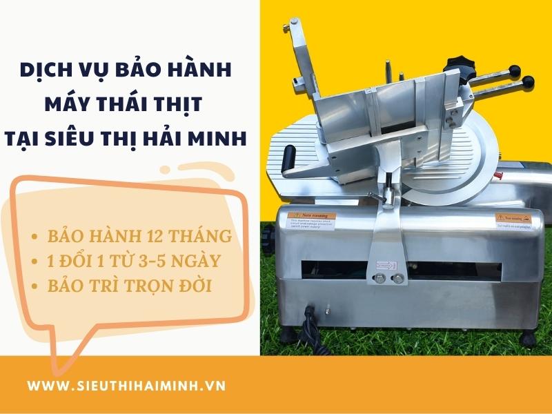 Dịch vụ bảo hành máy thái thịt tain Siêu thị điện máy Hải Minh