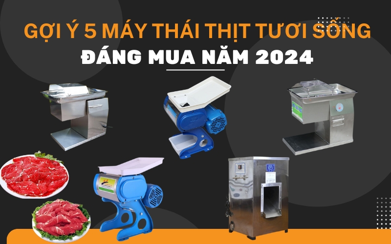 Gợi ý 5 máy thái thịt tươi sống đáng mua năm 2024