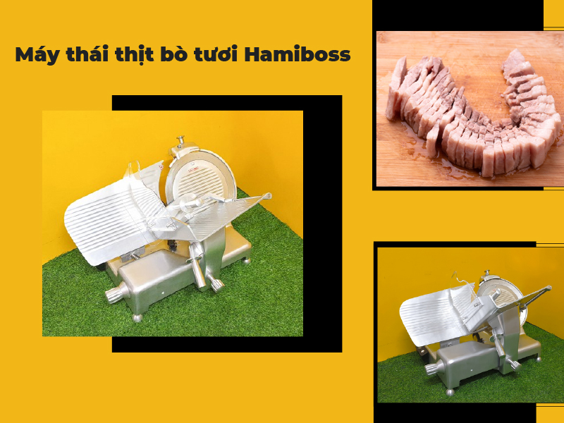 Máy thái thịt bò tươi Hamiboss