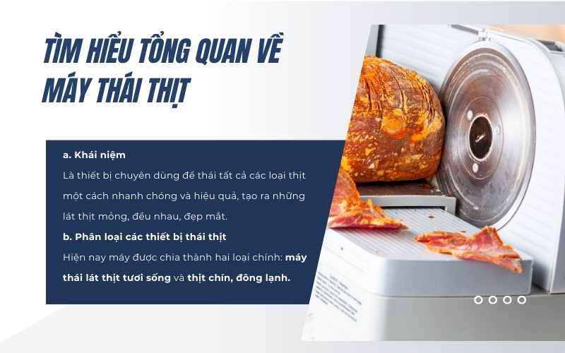 Tìm hiểu tổng quan về máy thái thịt