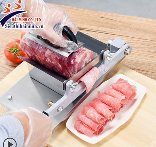 Sử dụng máy thái thịt cầm tay bị kẹt thịt và biện pháp khắc phục
