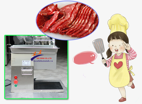 Lưu ý khi dùng máy cắt thịt sống