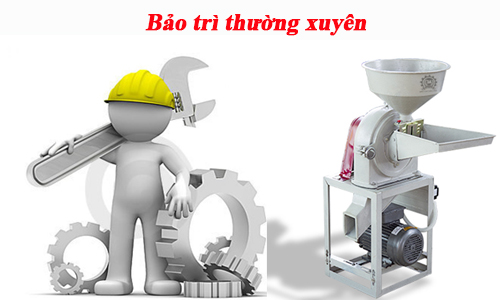 Bảo trì máy nghiền bột thường xuyên để đảm bảo độ bền cho máy