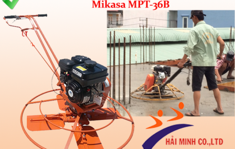 Đặc điểm nổi bật của máy xoa nền bê tông Mikasa MPT-36B