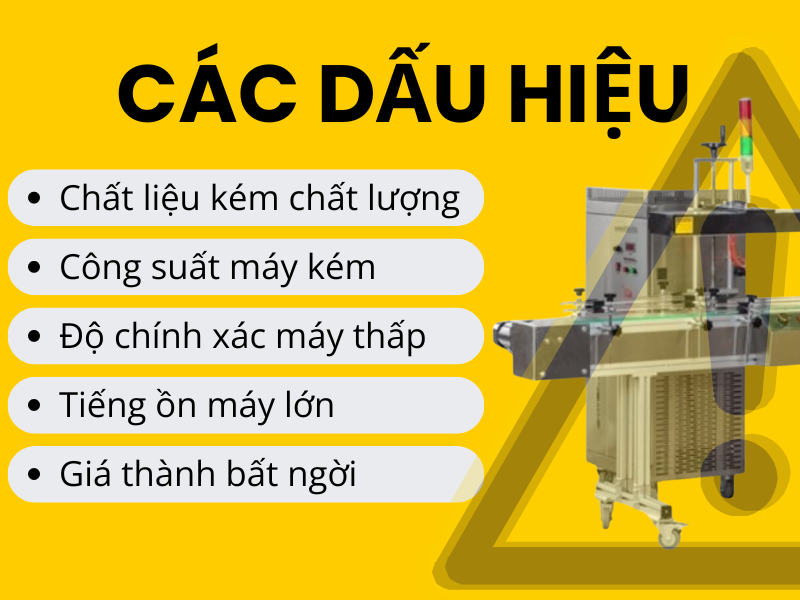 05 dấu hiệu bạn đang chọn phải máy đóng màng siu kém chất lượng