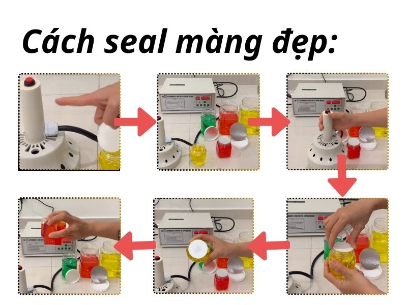 Cách khắc phục lỗi không dính khi dán màng seal