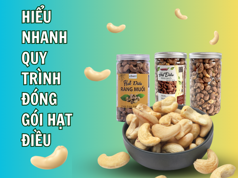 Hiểu nhanh quy trình đóng gói các loại hạt