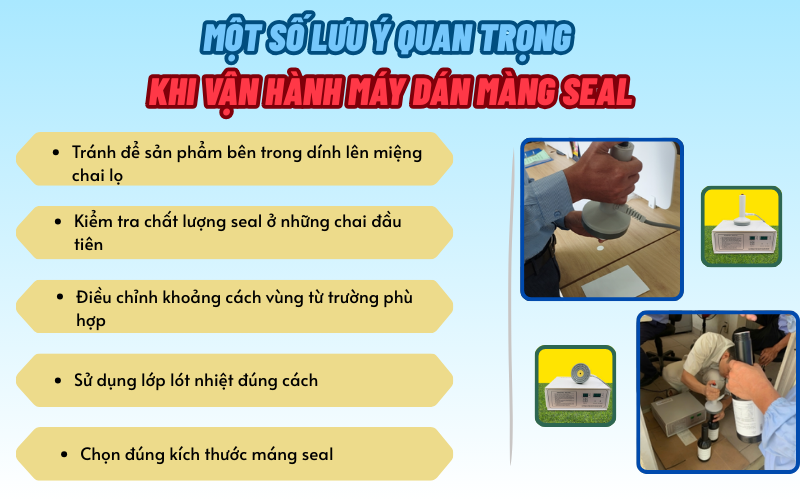 Hướng dẫn sử dụng máy dán màng seal