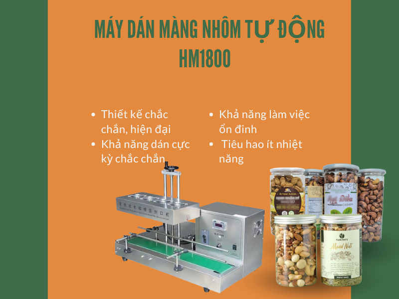 máy seal màng nhựa chất lượng cho cơ sở kinh doanh các loại hạt!