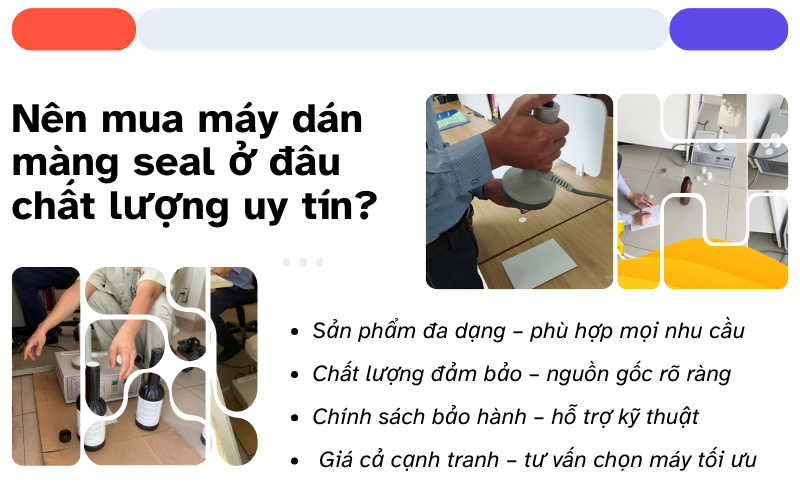 So sánh máy dán màng seal nhôm và các phương pháp đóng nắp truyền thống