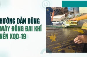 Hướng dẫn dùng máy đóng đai khí nén XQD-19