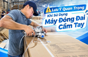 Lưu Ý Quan Trọng Khi Sử Dụng Máy Đóng Đai Cầm Tay