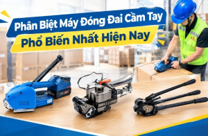 Phân Biệt Máy Đóng Đai Cầm Tay Phổ Biến Nhất Hiện Nay