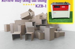 Review máy đóng đai thùng KZB-1 từ A-Z
