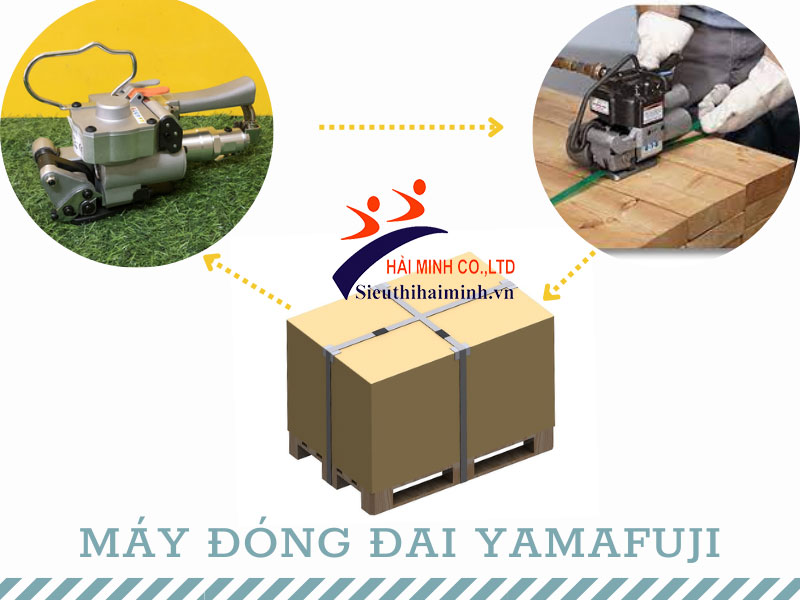 Máy đóng đai Yamafuji chính hãng, giá rẻ tại Siêu Thị Hải Minh