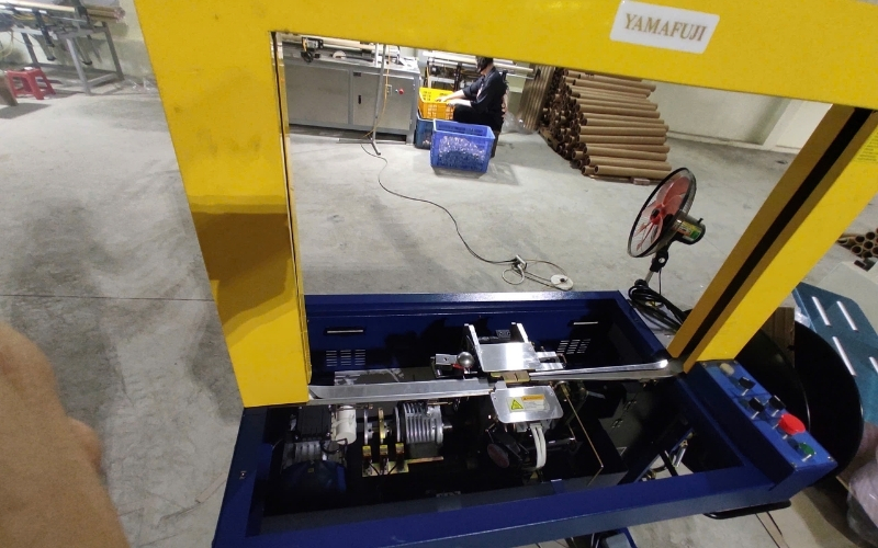 Lưu ý lắp đặt máy đai thùng tự động và bán tự động