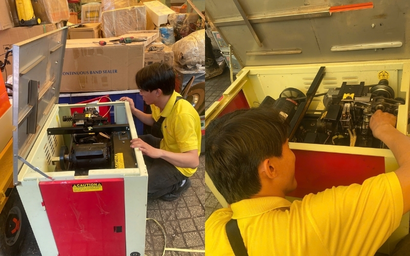 Những sai lầm phổ biến khi vệ sinh máy siết đai thùng