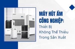 Máy Hút Ẩm Công Nghiệp: Thiết Bị Không Thể Thiếu Trong Sản Xuất