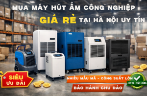 Mua máy hút ẩm công nghiệp giá rẻ tại Hà Nội uy tín
