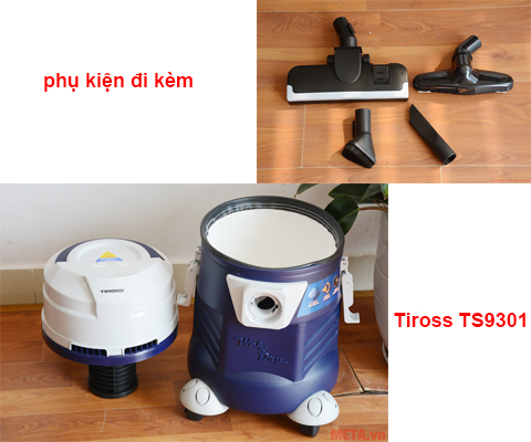 Ưu điểm của máy hút bụi công nghiệp Tiross TS9301