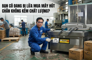 Bạn có đang bị lừa mua máy hút chân không kém chất lượng?