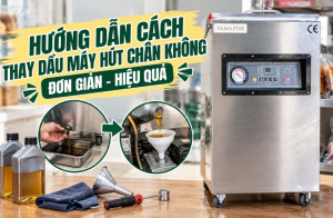 Hướng dẫn cách thay dầu máy hút chân không đơn giản - Hiệu quả