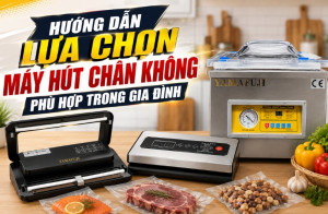 Hướng dẫn lựa chọn máy hút chân không phù hợp trong gia đình