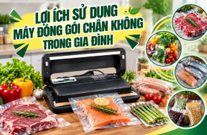 Lợi ích sử dụng máy đóng gói chân không trong gia đình
